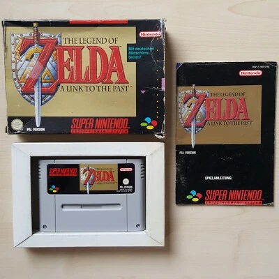 Super Nintendo The Legend of Zelda A Link to the Past in OVP Anleitung SNES - Bild 1 von 4