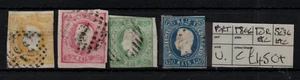 Portugal 1866 used collection to 120R Cat Val £450 WS40290 - Picture 1 of 1