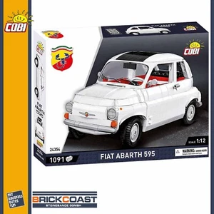 COBI 24354 Fiat 500 Abarth 595 Bausatz Weiß + NEU & OVP - Bild 1 von 7