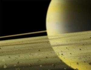 SATURN GLOSSY POSTER PICTURE PHOTO planet rings galaxy universe space moon 1762 - Foto 1 di 1