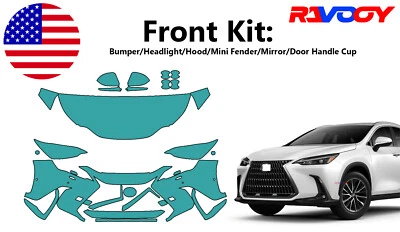 For Lexus NX 350 350h 450h 2022-2025 Front Paint Protection Film PreCut Kit PPF - Image 1 of 4