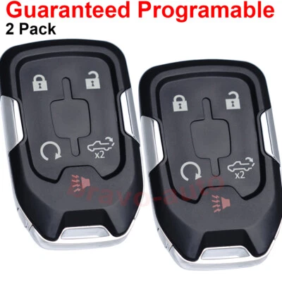 2 For 2019 2020 2021 Gmc Sierra 1500 2500HD 3500HD Remote Start Key Fob HYQ1EA   - Изображение 1 из 4