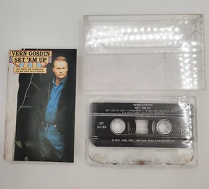 Vern Gosdin Set Em Up Cassette 1994 Country The Garden Once and For All Who Are - Picture 1 of 8