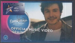 ISRAEL EUROVISIÓN 2019 #19017.38 ESPAÑA CONCURSANTE - CUBIERTA FD CONMEMORATIVA - Imagen 1 de 1