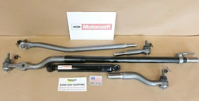 Ford F250 F350 Excursion 99-04 Front Tie Rod Drag Link Steering Rebuild Kit OEM - Image 1 of 4