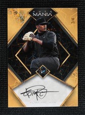 2023 Wild Card Auto Mania Diamond Gold Lazers /4 Kumar Rocker #AM-D42 Auto