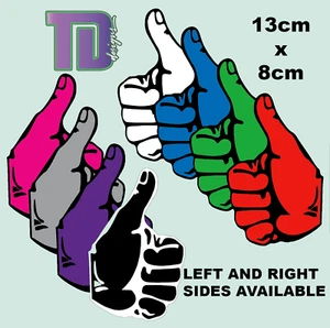 Thumbs up decal sticker - Picture 1 of 10