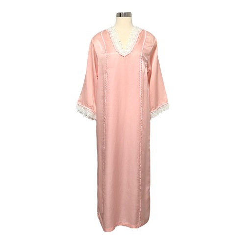 Abito da notte Christian Dior Donna Lingerie Maniche Lunghe Pizzo Vintage Union Made