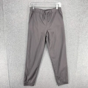 Tommy Bahama Jogger Pants Youth Sz 14 Gray Drawstring Elastic Waist Ankle Lined - Picture 1 of 13
