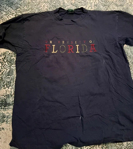 Vintage Florida Atlantic University T Shirt XL FAU Owls 90s USA Made Tee Cover