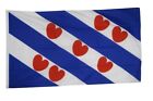 Flaga Flaga Holandia Fryzja - 90 x 150 cm Flaga Sycza