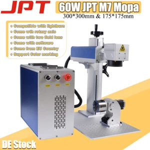 【AT DE】60W JPT M7 Mopa Marcado Color Fibra Láser Marcado Máquina Grabadora EZCAD - Imagen 1 de 9