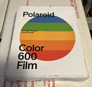 Polaroid Color Film for 600 - Round Frame 8 Sheets