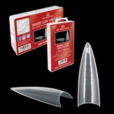 Pro Impressions - Advance Clear® Long Stiletto Nail Tips