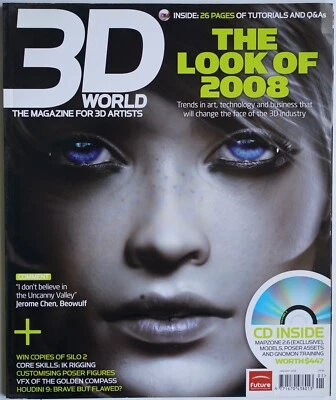 Vintage 3D World Magazine - January 2008 - Computer Graphics - Image 1 of 2