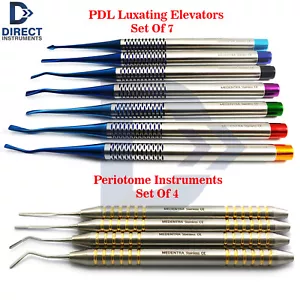 Dental PDL Luxating Elevators Periotome Luxation Tooth Extraction Extracting Kit - Picture 1 of 10