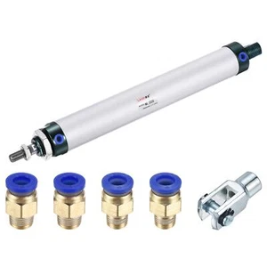 Pneumatikzylinder MAL32X200 32mm 200mm mit Y Stecker 4Stk Schnellmontage Set - Bild 1 von 6