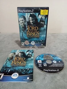 Lord of the Rings The Two Towers (Playstation 2) CIB Complete in Box w/ Manual - Picture 1 of 8