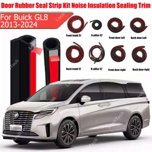 For Buick GL8 2013-2024 Door Rubber Seal Strip Kit Noise Insulation Sealing Trim - Picture 1 of 14