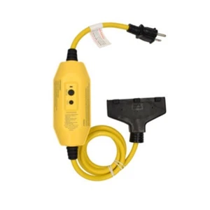 AIDA 010631 15A 3ft 14-Gauge 3 Outlets GFCI Extension Cord - Picture 1 of 1