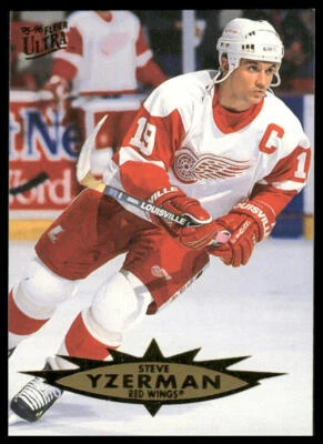 1995-96 Ultra #51 Steve Yzerman Detroit Red Wings - Image 1 of 2
