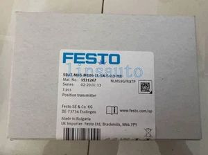 One FESTO SDAT-MHS-M100-1L-SA-E-0.3-M8 1531267 position transmitter New - Picture 1 of 1