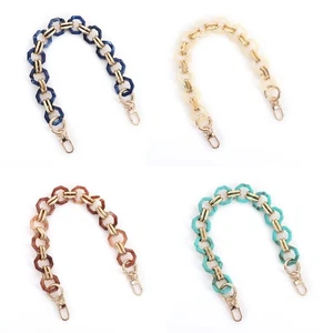 Replacement Prismatic Acrylic Chain For Bag Strap Shoulder Crossbody Handbag - Picture 1 of 7