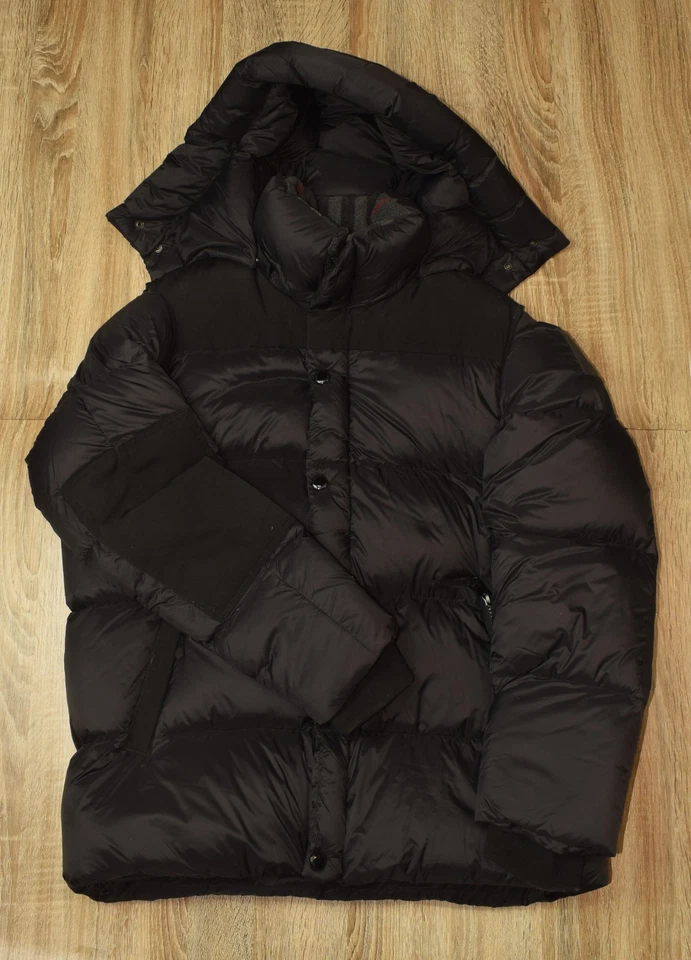 Chaleco chaqueta plumón de ganso con logotipo de Burberry para hombre talla US L Foto 1 de 4