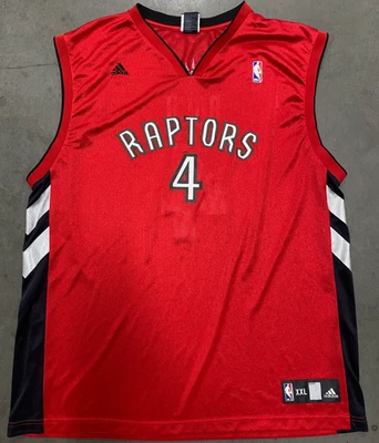 Camiseta deportiva de baloncesto Adidas Toronto Raptors CHRIS BOSH de colección para adultos talla 2XL Foto 1 de 4