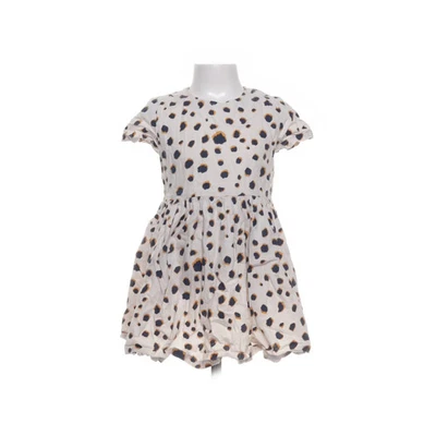 Mini Rodini, Kleid, Größe: 116/122, Beige/Schwarz/Gelb, Bio-Baumwolle #RM9 - Bild 1 von 4