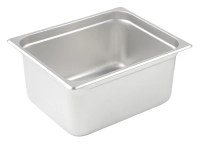 Anti-Jamming Steam Pan, Half-Size x 6-Inch, Standard Weight,Stainless Steel,M... - Image 1 of 2