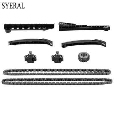 SYERAL Timing Chain Kit w/Crankshaft Sprocket Guide For Ford E150 2003-2014 5.4L Foto 1 de 4