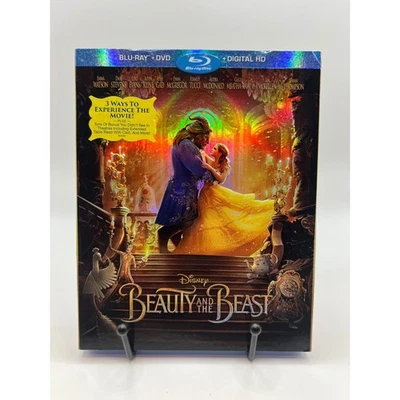 Disney Beauty and the Beast Blu ray DVD Digital HD Movie 2017 Emma Watson - Image 1 of 3