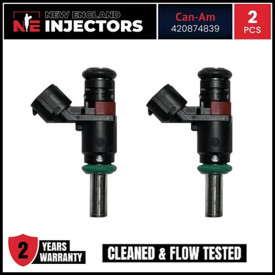 Set of 2 11-20 Can-Am 420874839 Commander 800R 4x4 DPS Fuel Injector - Image 1 of 4