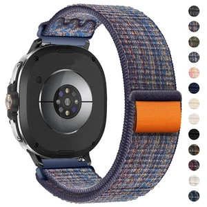 Bracelet nylon pour Samsung Galaxy Watch 8 Classic/Ultra 2025/Watch 8 40/44 mm - Photo 1 sur 35