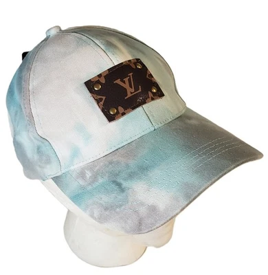 Louis Vuitton Ball Cap Adjustable Blue Grey White - Image 1 of 4