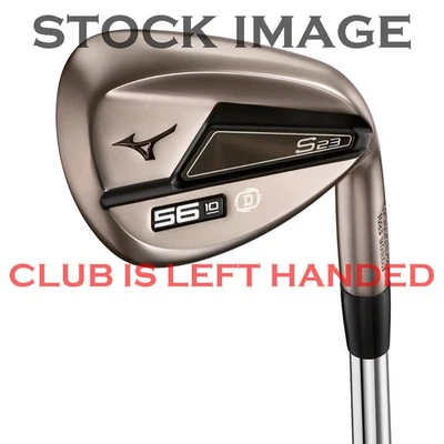 New Left Handed  Mizuno S23 Copper Cobalt 56° Sand Wedge 12° Steel Retail $160 - Image 1 of 2