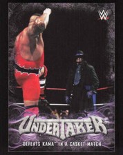 2017 Topps WWE Road To WrestleMania Undertaker Tribute  Undertaker #10