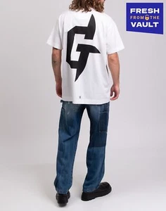 RRP€507 GIVENCHY T-Shirt Top Size L Coated Logo Short Sleeves Made in Portugal - Picture 1 of 11