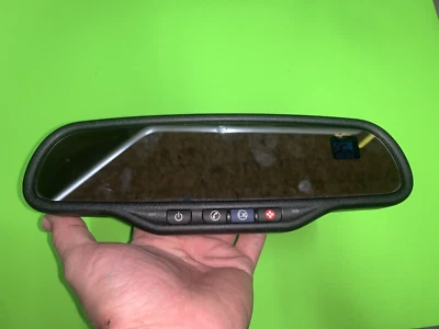 Used 16 pin Factory OEM Rear View Rearview Mirror 2008 GMC Sierra 1500 - Image 1 of 4
