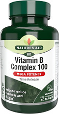 Vitamin B Complex Tablet 100 Mg (60 Tablets)
