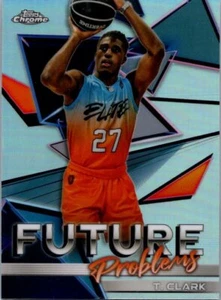 2021-22 Topps Chrome Overtime Elite #FP-10 TJ Clark Future Problems - Bild 1 von 2