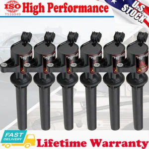 Pack 6 Ignition Coil For 2003 2004 2005 2006 2007 2008 Ford Escape 3.0L V6 FD502 - Picture 1 of 12
