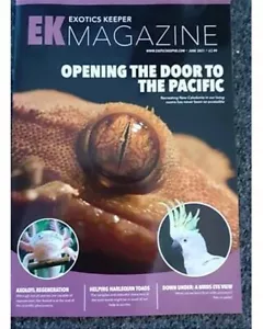 REVISTA EXOTICS KEEPER - EDICIÓN DE JUNIO - BIENESTAR ANIMAL Y CACATÚAS SALVAJES - Imagen 1 de 1