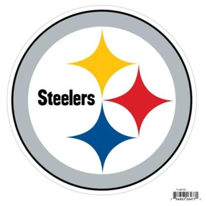 Pittsburgh Steelers Licensed Outdoor Rated Logo Magnet (NFL Football) - Picture 1 of 3