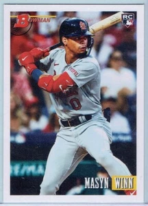 Masyn Winn 2024 Topps Throwback Thursday Rookie Bowman #75 St. Louis Cardinals - Picture 1 of 2