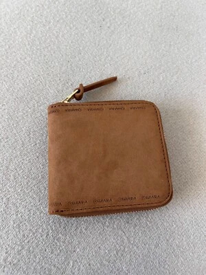 Visvim Suede Bi-Fold Wallet - Light Brown - NEW - Made in Japan - Image 1 of 4