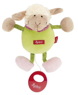 Sigikid Spieluhr Schaf grün, ca 15 cm, Art-Nr.49310, Neu