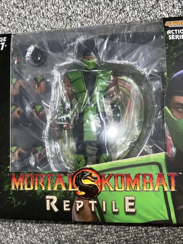 STORM COLLECTIBLES Mortal Kombat  Reptile 1/12 Figure New With Sticker Off Cover