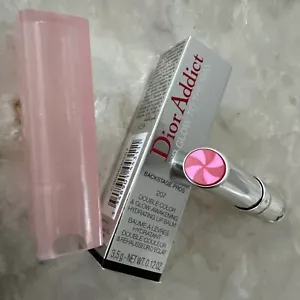 Dior Addict Lip Glow To The Max 207 RASPBERRY Double Colour & Glow Full Size NEW - Picture 1 of 8